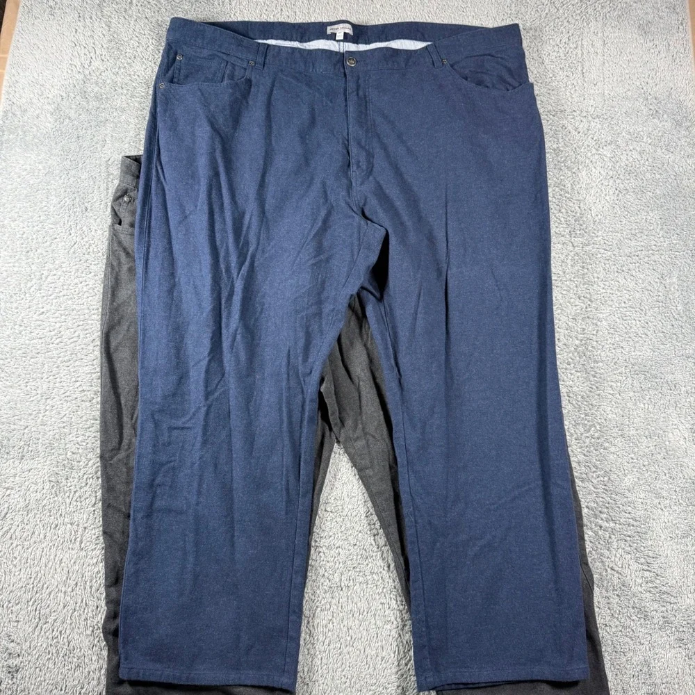 Lot of 3 Peter Millar Crown Mountainside Flannel 5 Pocket Pants Mens 48Rx28